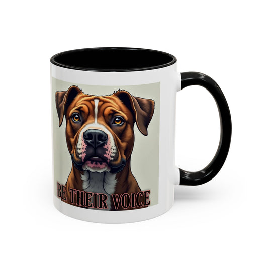 Be Their Voice Dog Lover Coffee Mug - 11oz Perfect Gift for Dog Parents