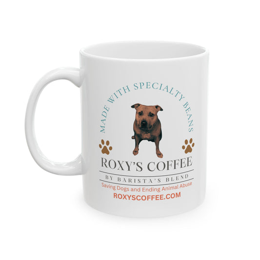 Dog Lover's Ceramic Coffee Mug - 11oz/15oz Custom Pet Design