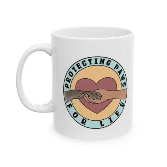 Protecting Paws For Life Coffee Mug (11oz/15oz)