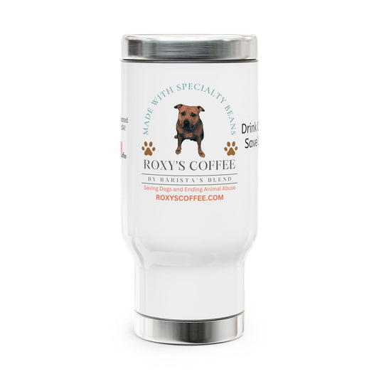 Personalized Stainless Steel Travel Mug, 14oz Coffee Cup, Insulated Mug for Hot or Cold Drinks, Perfect Gift for Coffee Lovers