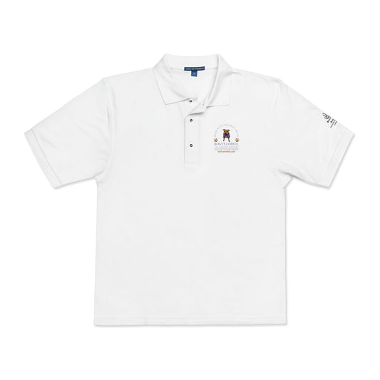 Embroidered Polo Shirt - Roxy's Coffee Helps Dog in Need