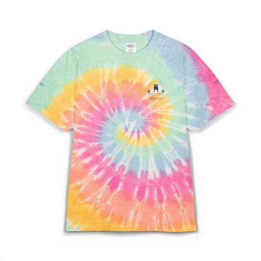 Oversized Tie-Dye T-Shirt (Embroidery)