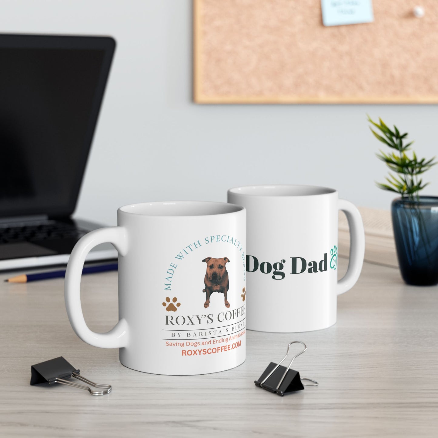 Dog Lover's Ceramic Coffee Mug - 11oz/15oz Custom Pet Design