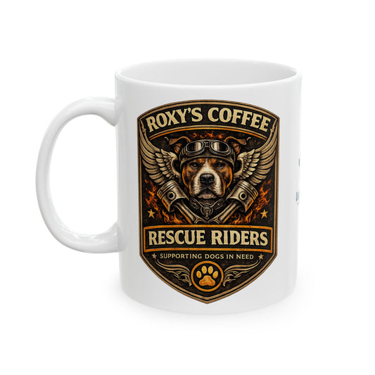 Rescue Riders Coffee Mug — Charity Pet Rescue Ceramic Mug (11oz & 15oz)