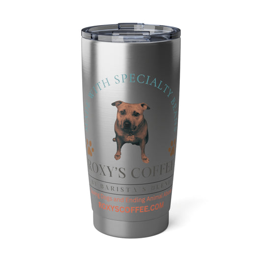 Vagabond 20oz Tumbler - Dog Lovers Travel Mug, Pet-Themed Coffee Cup, Gift for Animal Lovers, Customizable Tumbler, Unique Dog Accessories