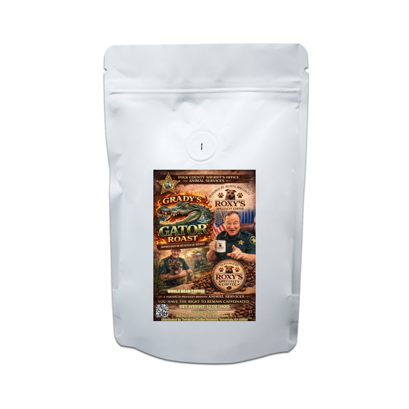 Grady's Gator Roast - Polk County Sheriff Grady Judd Animal Services (FL) - Breakfast Blend Plus