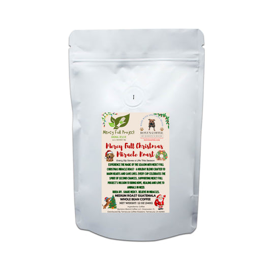 Mercy Full Christmas Miracle Roast - Mercy Full Project Animal Rescue (FL) - Coffee from Guatemala