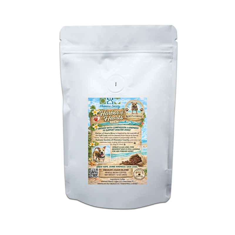 Harbor of Hearts Brew - Humane Society of Manatee County (FL) - Asian Coffee Blend