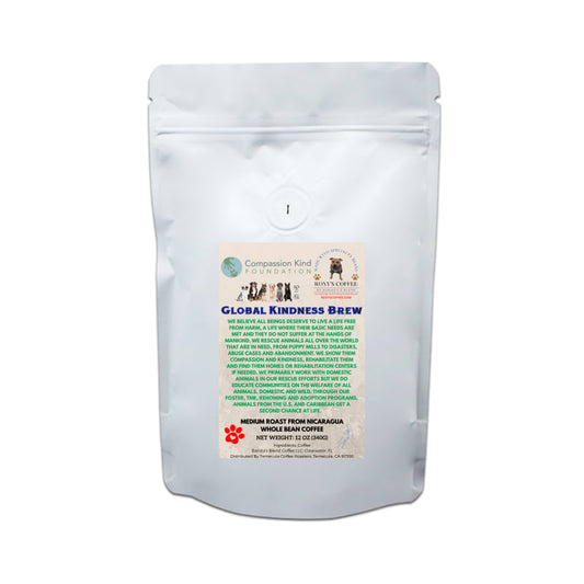 Global Kindness Brew - Compassion Kind Foundation - Coffee from Nicaragua