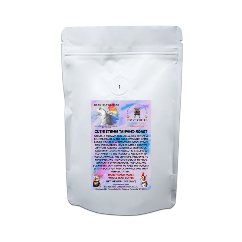 Cutie Stewie Tripawd Roast - ACUTIENAMEDSTEWIE, Inc. - French Dark Roast