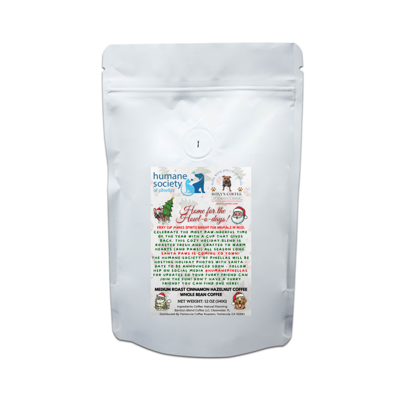 Home for the Howl-O-Days - Humane Society of Pinellas - Cinnamon Hazelnut Coffee