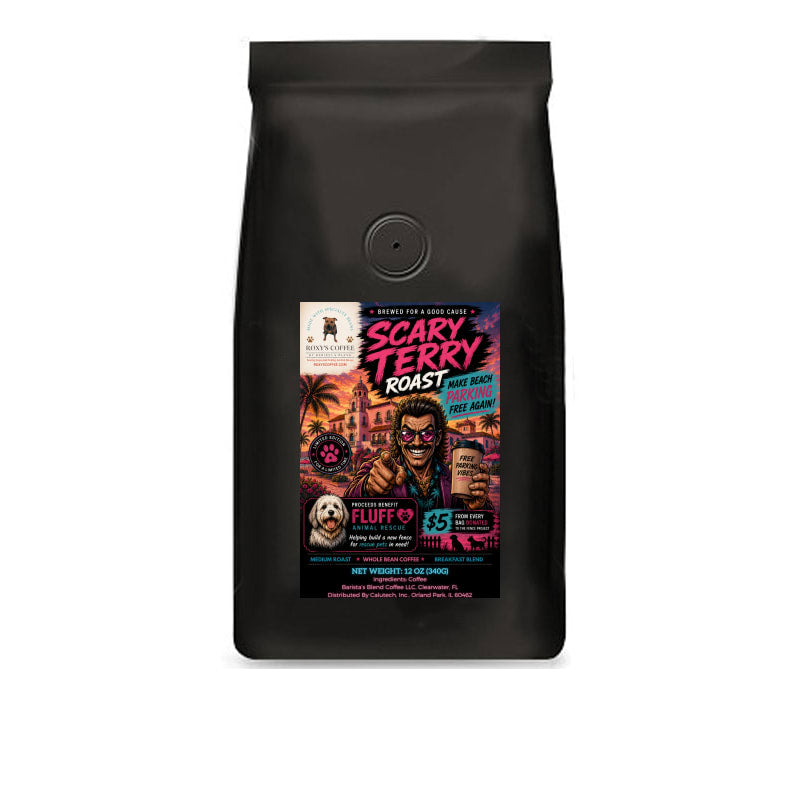 Scary Terry Roast - Benefiting Fluff Animal Rescue New Fence Fund - Breakfast Blend