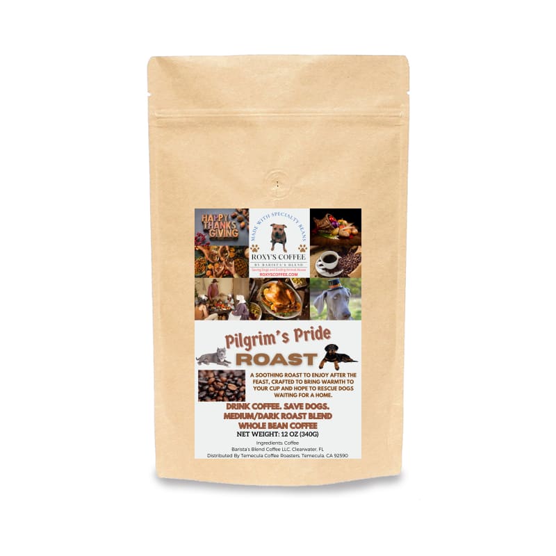 Pilgrim's Pride Roast - A Blend of Medium and Dark Roasts