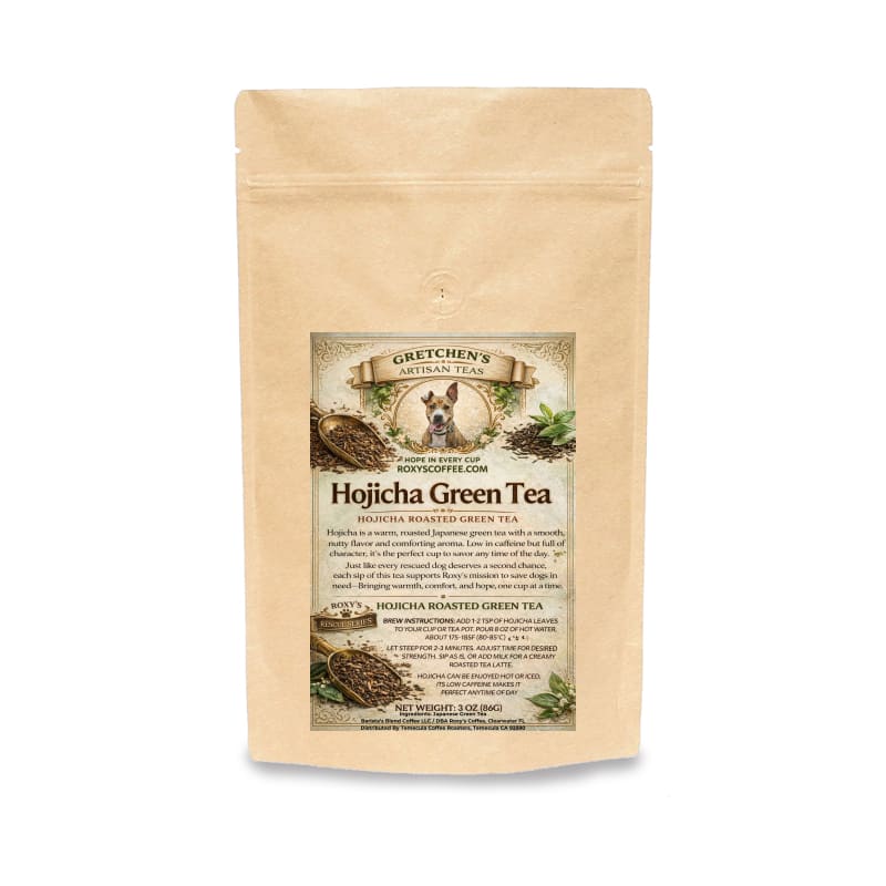 Hojicha Japanese Green Tea - Roasted Green Tea