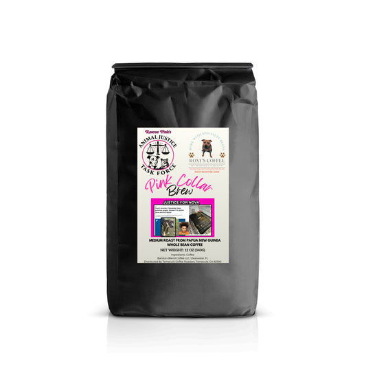 Pink Collar Brew - Rescue Pink Animal Justice Task Force (FL) Coffee from Papua New Guinea
