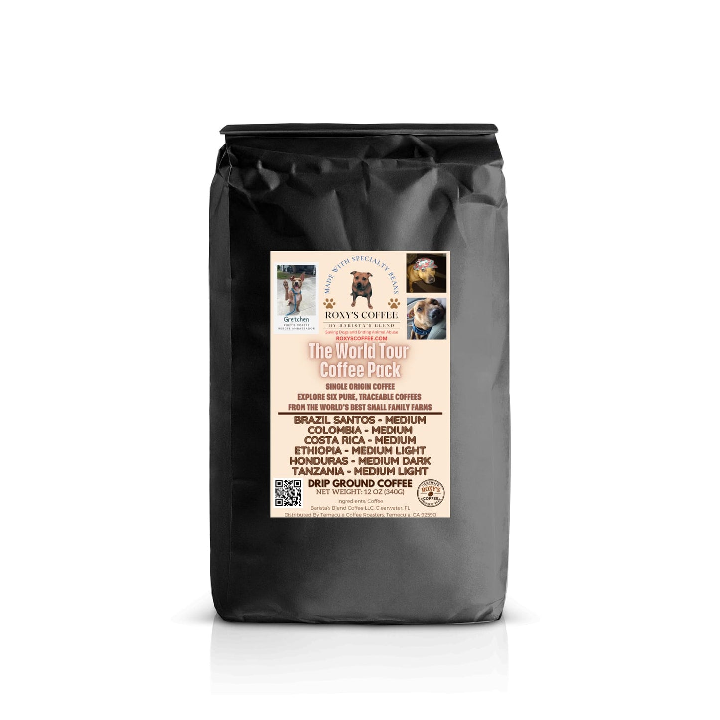 The World Tour Coffee Pack - 6 Best Single Origin Coffees from around the World