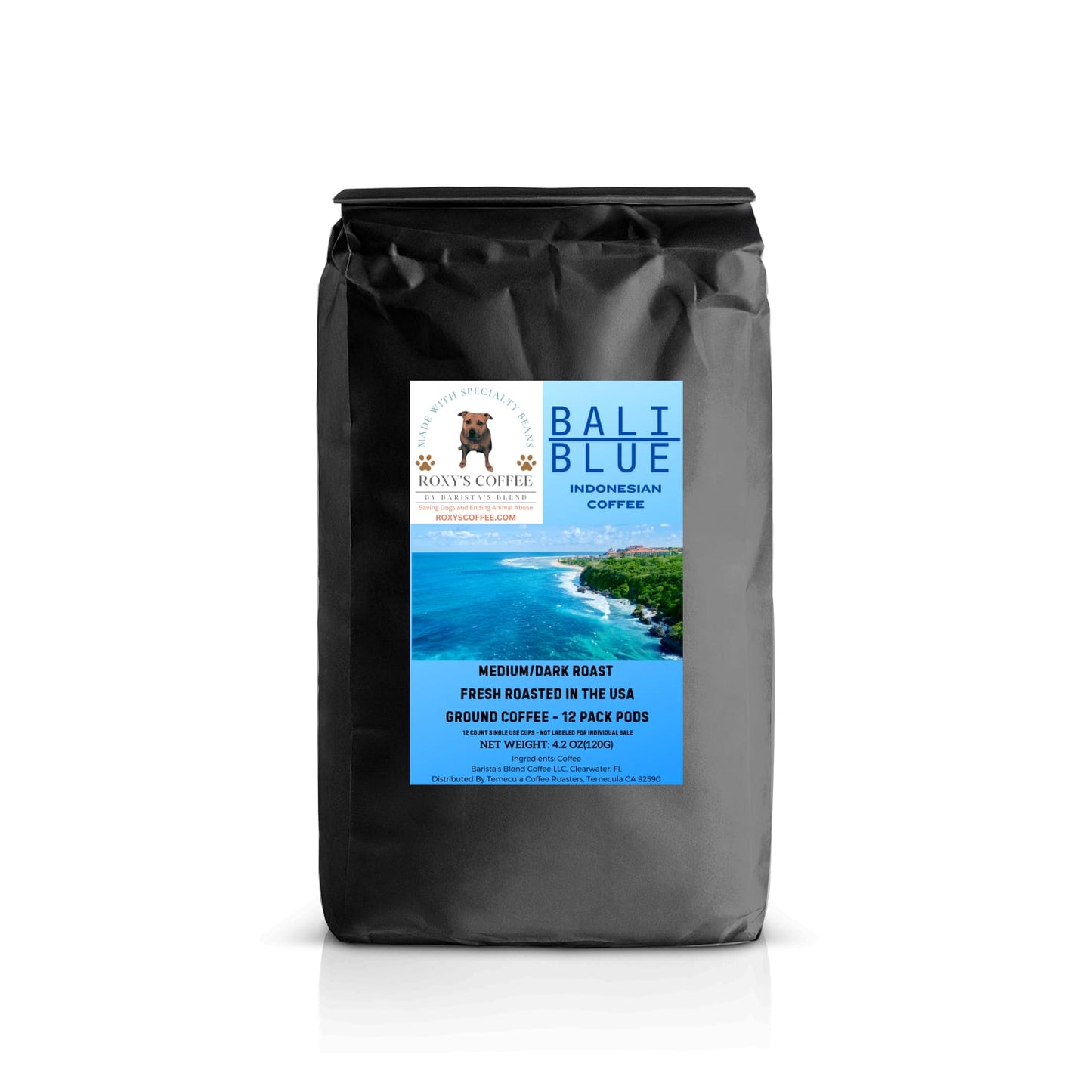 Bali Blue Coffee - 12 Pack Pods
