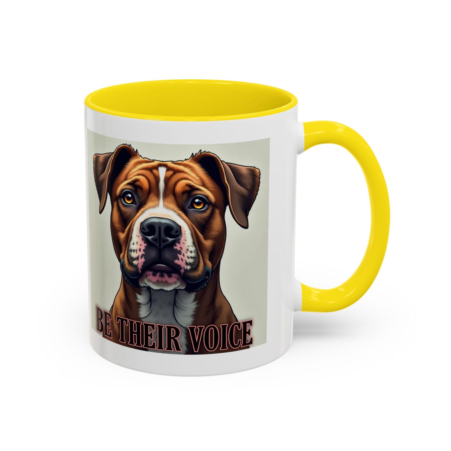 Be Their Voice Dog Lover Coffee Mug - 11oz  Perfect Gift for Dog Parents