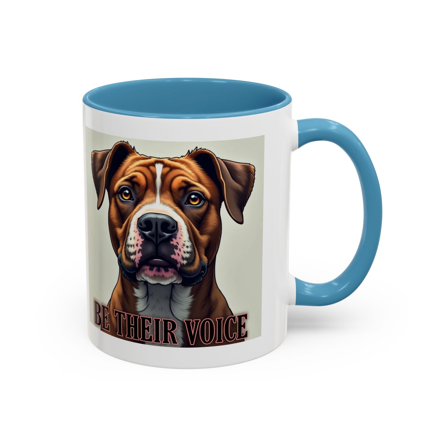 Be Their Voice Dog Lover Coffee Mug - 11oz  Perfect Gift for Dog Parents