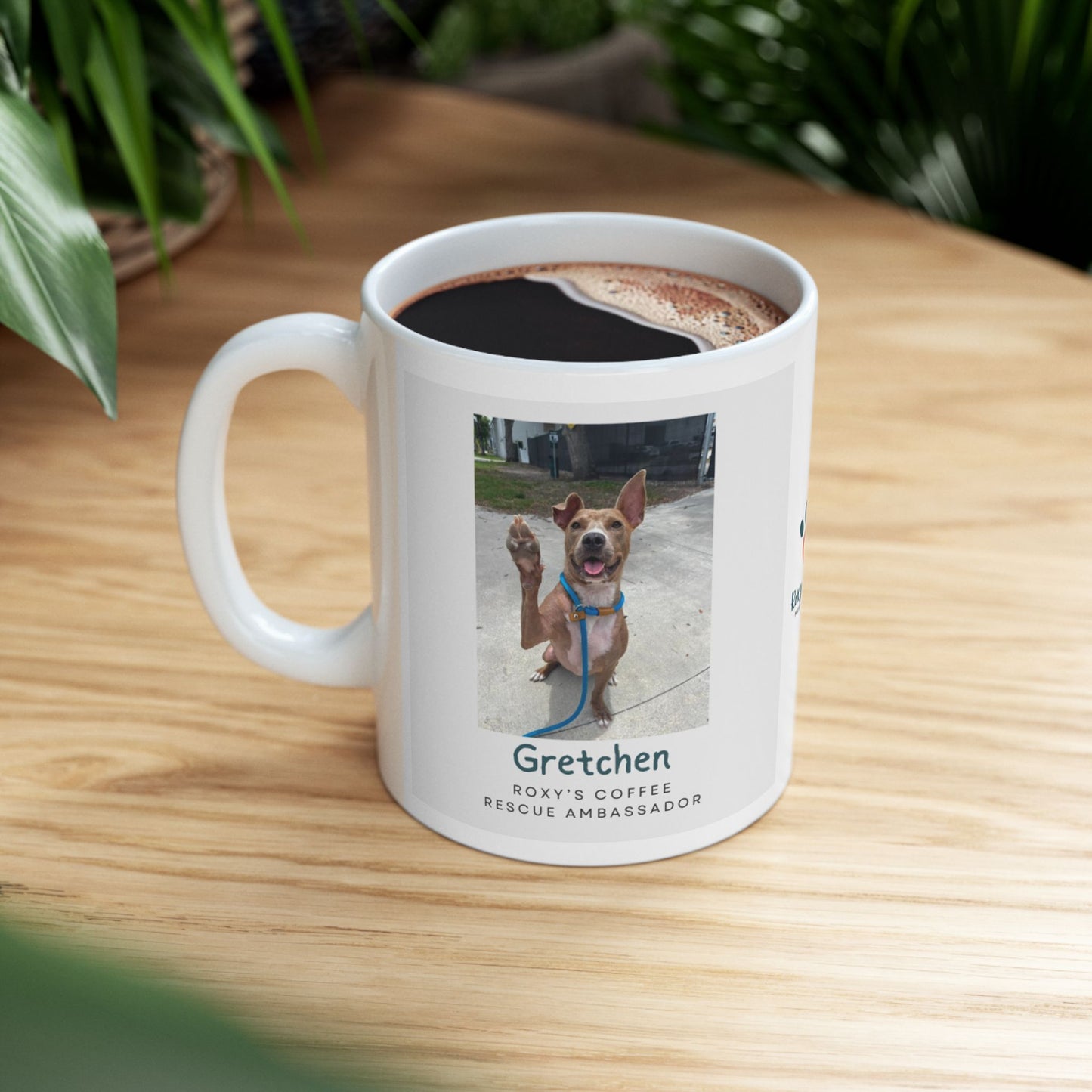 Mug - Gretchen Rescue Ambassador for Roxy's Coffee 11oz/15oz Ceramic