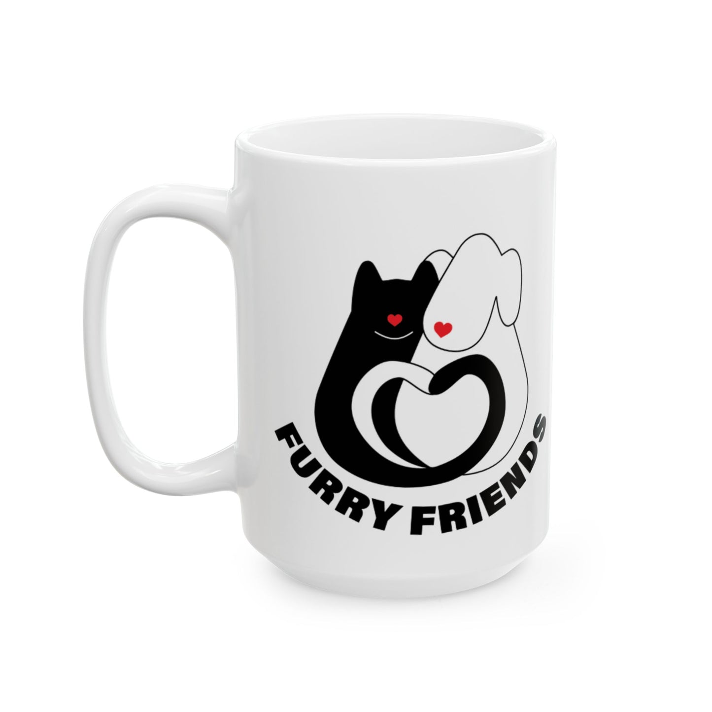 Furry Friends Humane Coffee Mug (11oz/15oz)