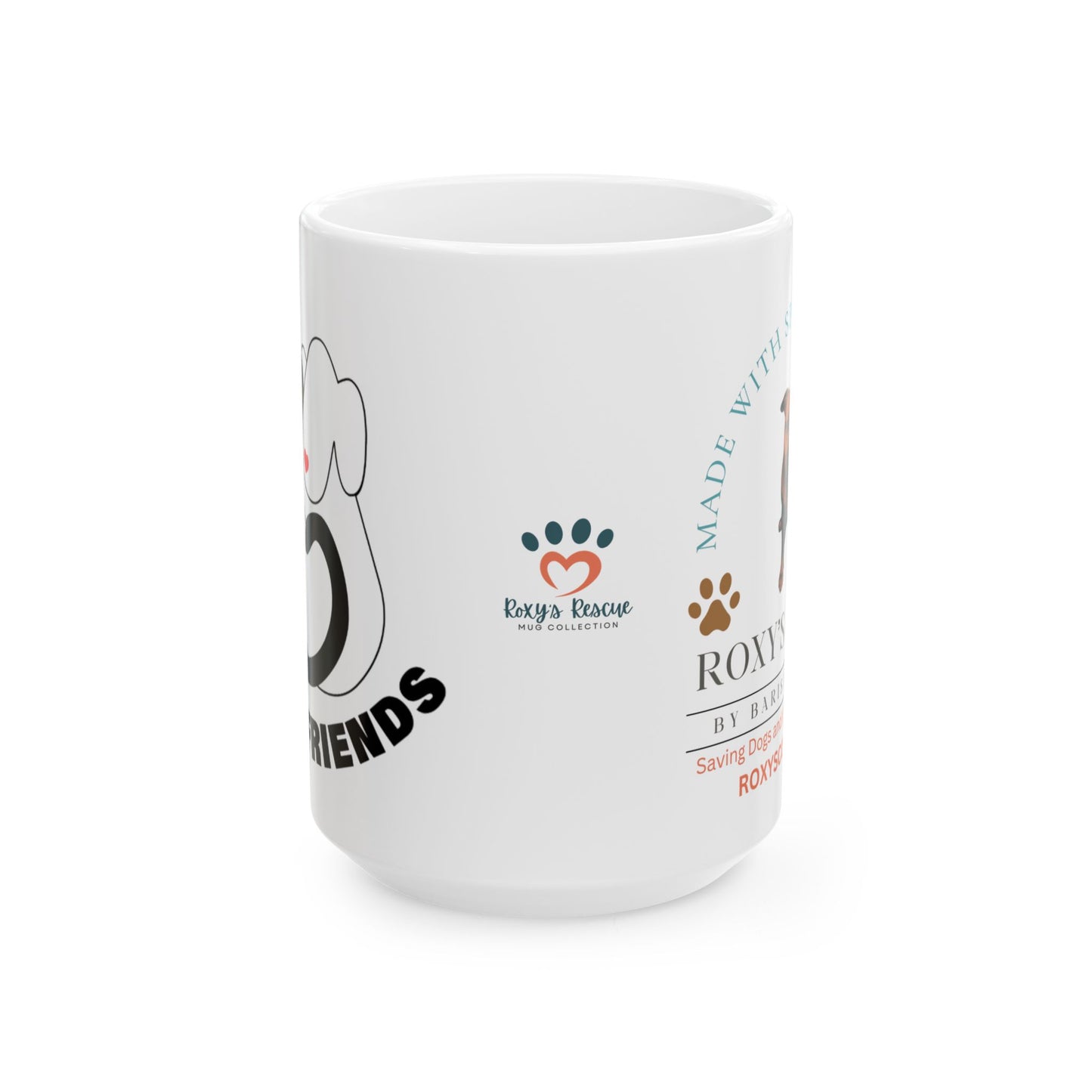 Furry Friends Humane Coffee Mug (11oz/15oz)