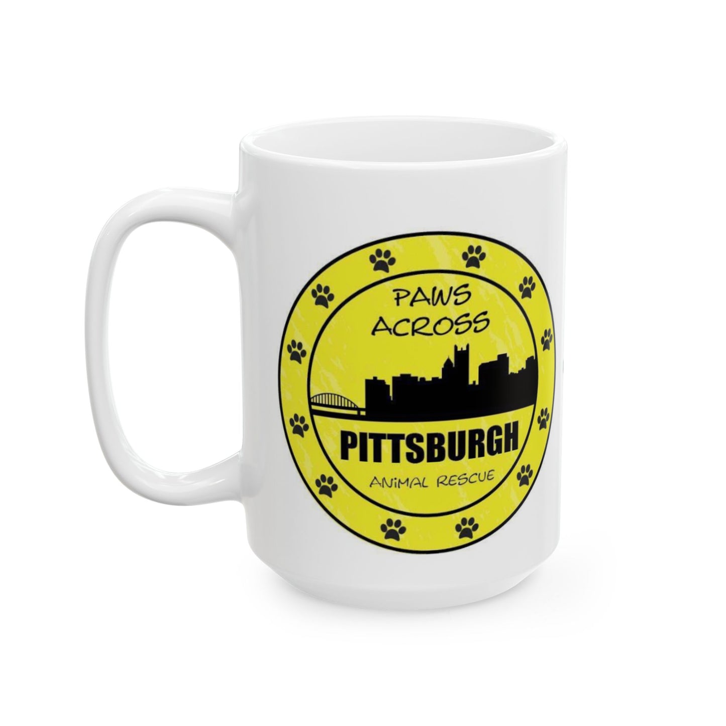 Paws Across Pittsburgh Coffee Mug (11oz & 15oz)