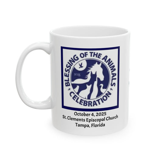 St. Clements Episcopal Church Blessing of the Animals Coffee Mug