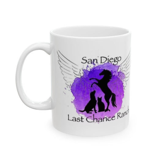 San Diego Last Chance Ranch Rescue coffee mug