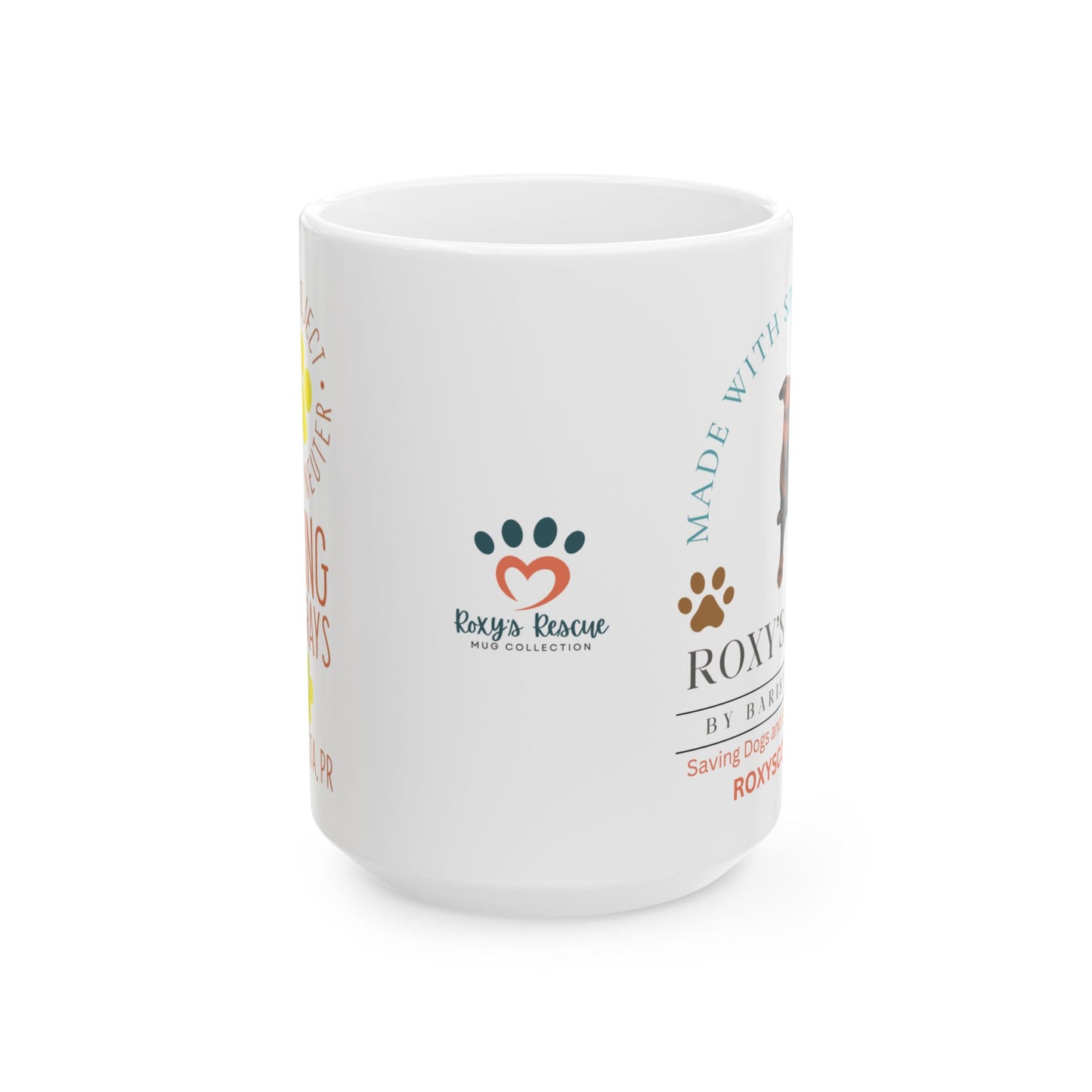 Pippi Project Coffee Ceramic Mug — (11oz/15oz)