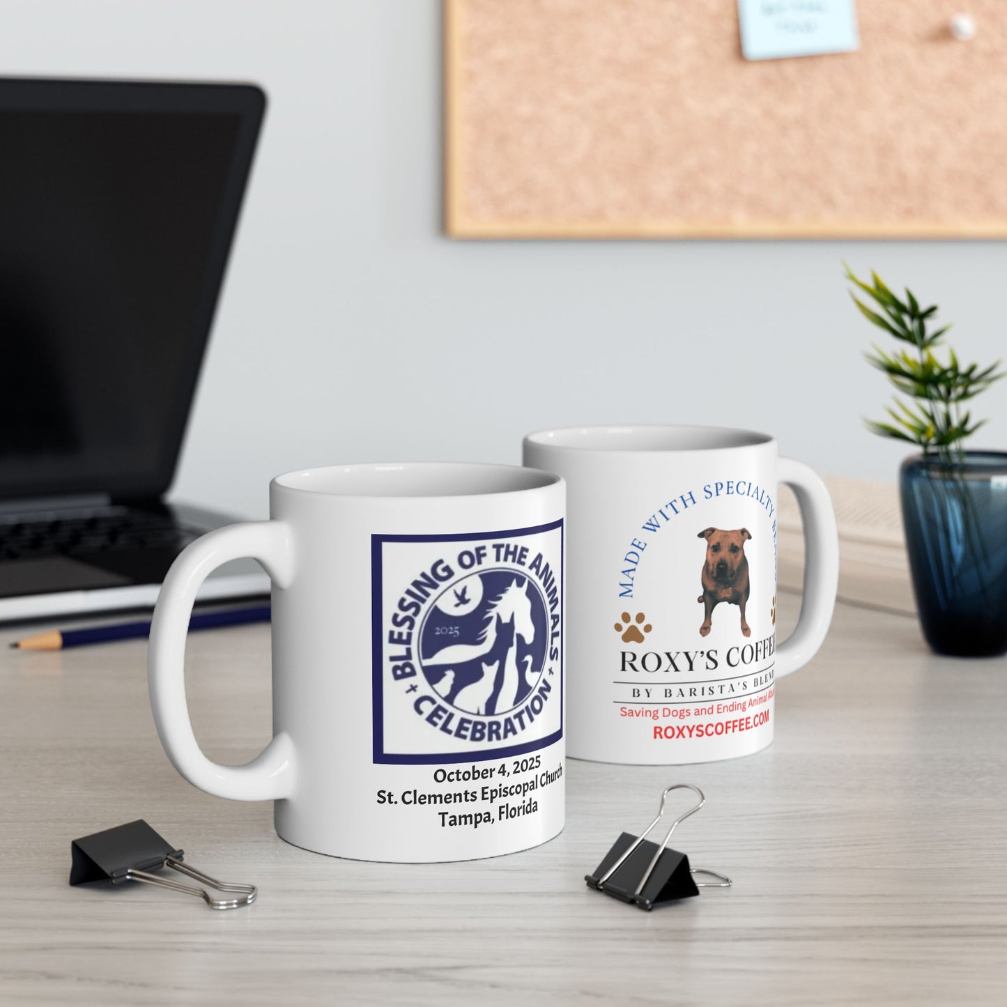 St. Clements Episcopal Church Blessing of the Animals Coffee Mug