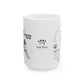 Ewenity Farm Dog Rescue Ceramic Mug — 11oz & 15oz Fundraiser Coffee Cup