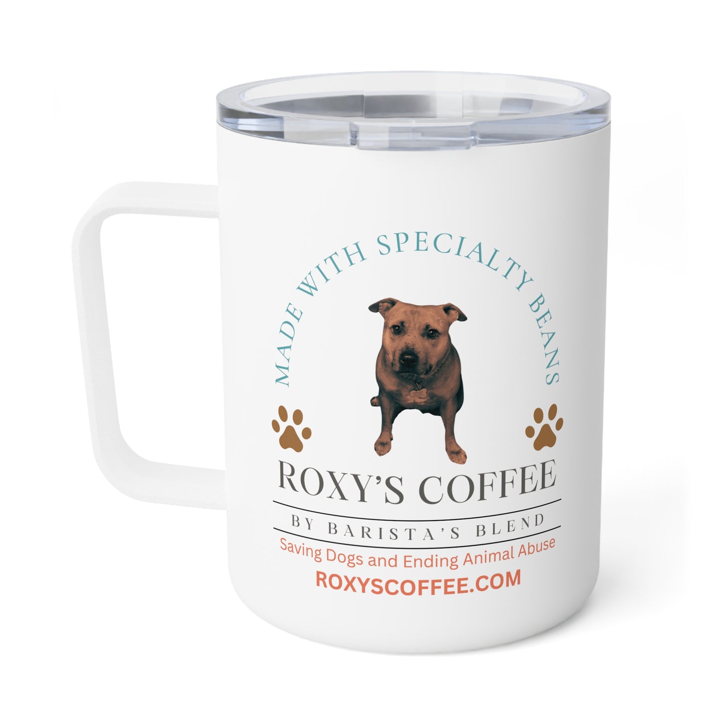 Insulated Coffee Mug - 10oz - Perfect Gift for Coffee Lovers and Pet Advocates