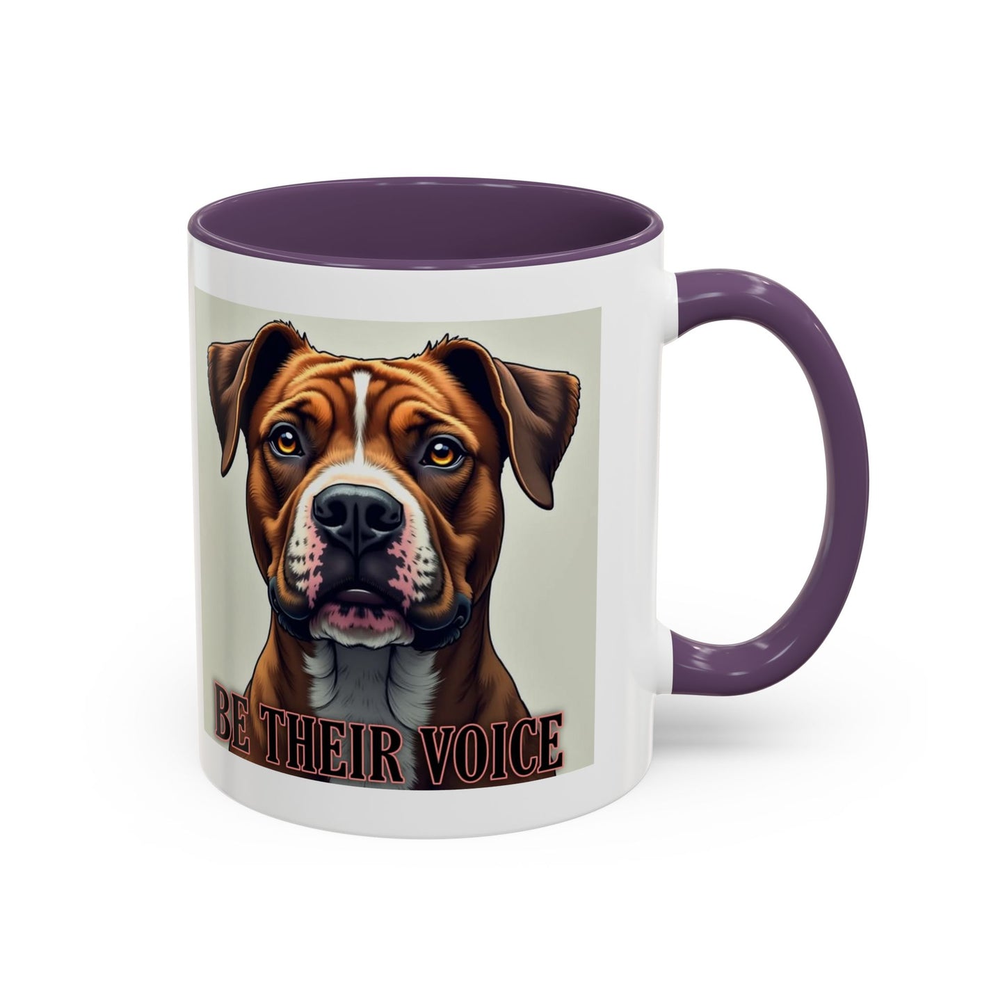 Be Their Voice Dog Lover Coffee Mug - 11oz  Perfect Gift for Dog Parents