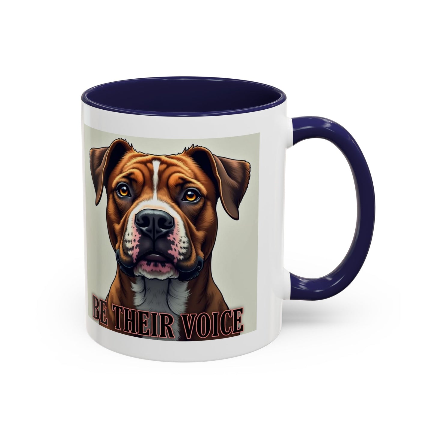 Be Their Voice Dog Lover Coffee Mug - 11oz  Perfect Gift for Dog Parents