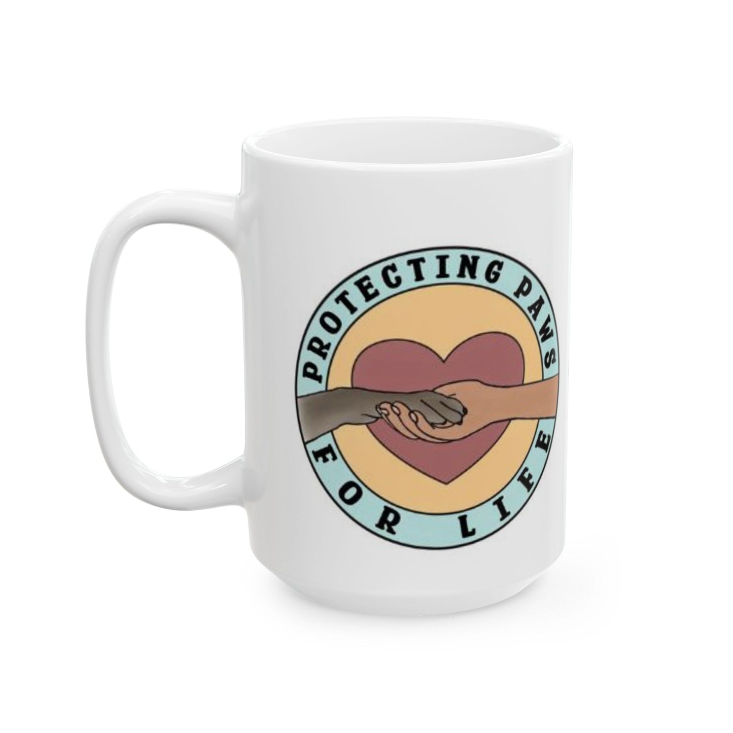 Protecting Paws For Life Coffee Mug (11oz/15oz)