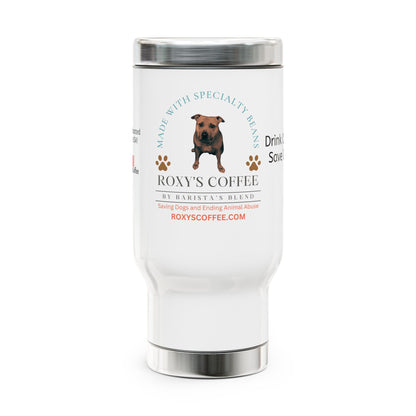 Personalized Stainless Steel Travel Mug, 14oz Coffee Cup, Insulated Mug for Hot or Cold Drinks, Perfect Gift for Coffee Lovers