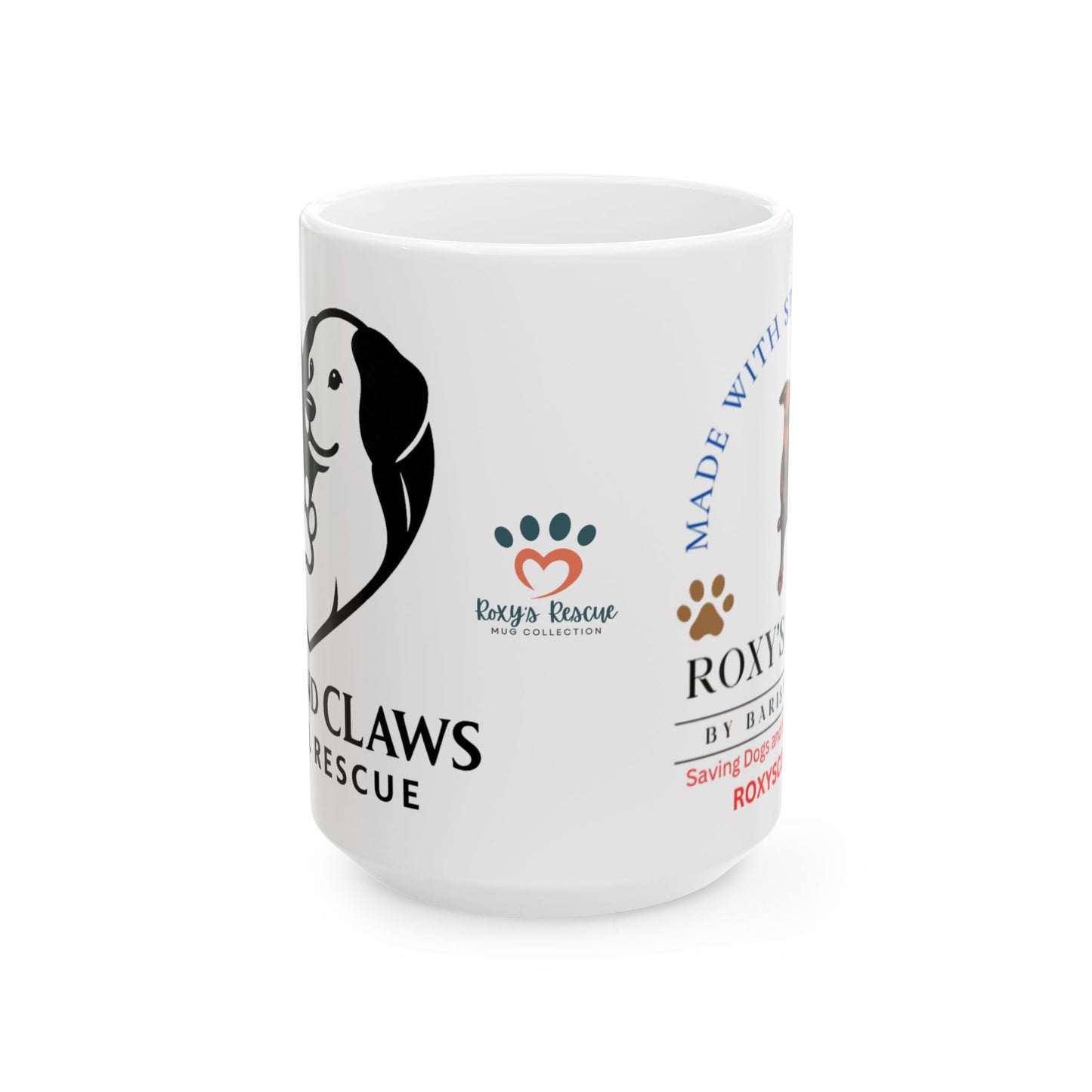 Paws & Claws Animal Rescue Ceramic Mug