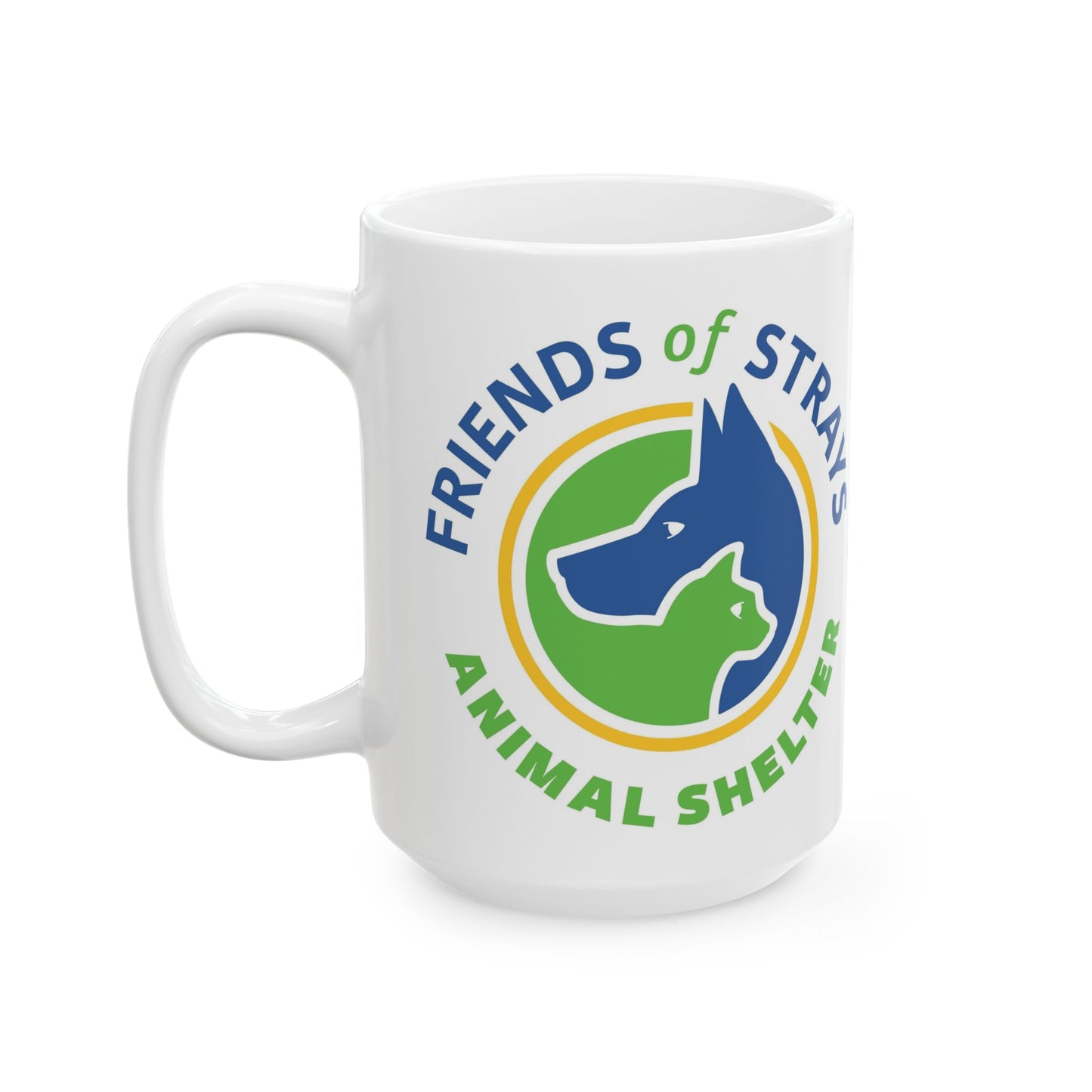 Friends of Strays Coffee Mug (11oz, 15oz)