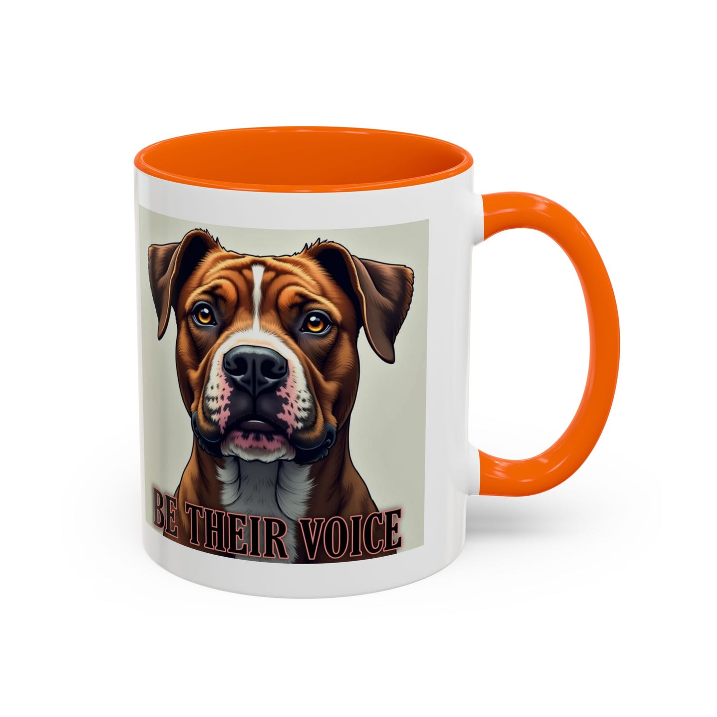 Be Their Voice Dog Lover Coffee Mug - 11oz  Perfect Gift for Dog Parents