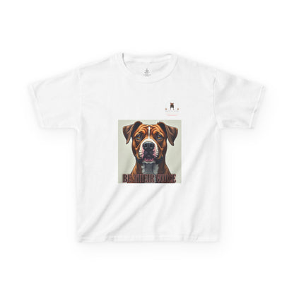 Kids Heavy Cotton™ Tee - 'Be Their Voice' Dog Lover's Tee