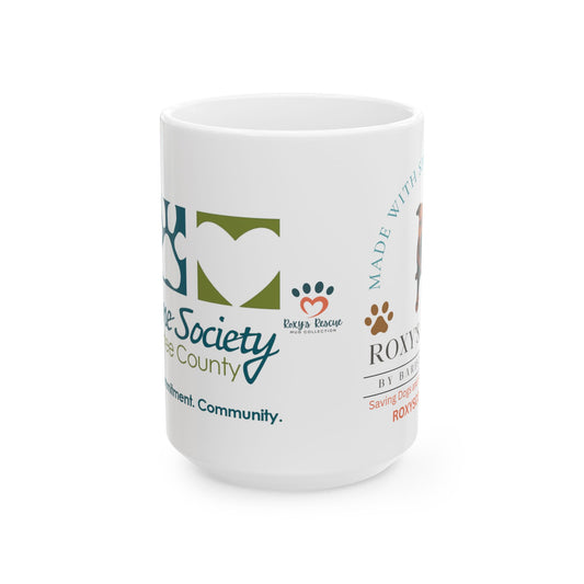 Humane Society of Manatee County Ceramic Mug – 11oz/15oz