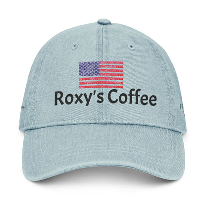 Embroidered Denim Hat - Patriotic Dog Rescue Supporter