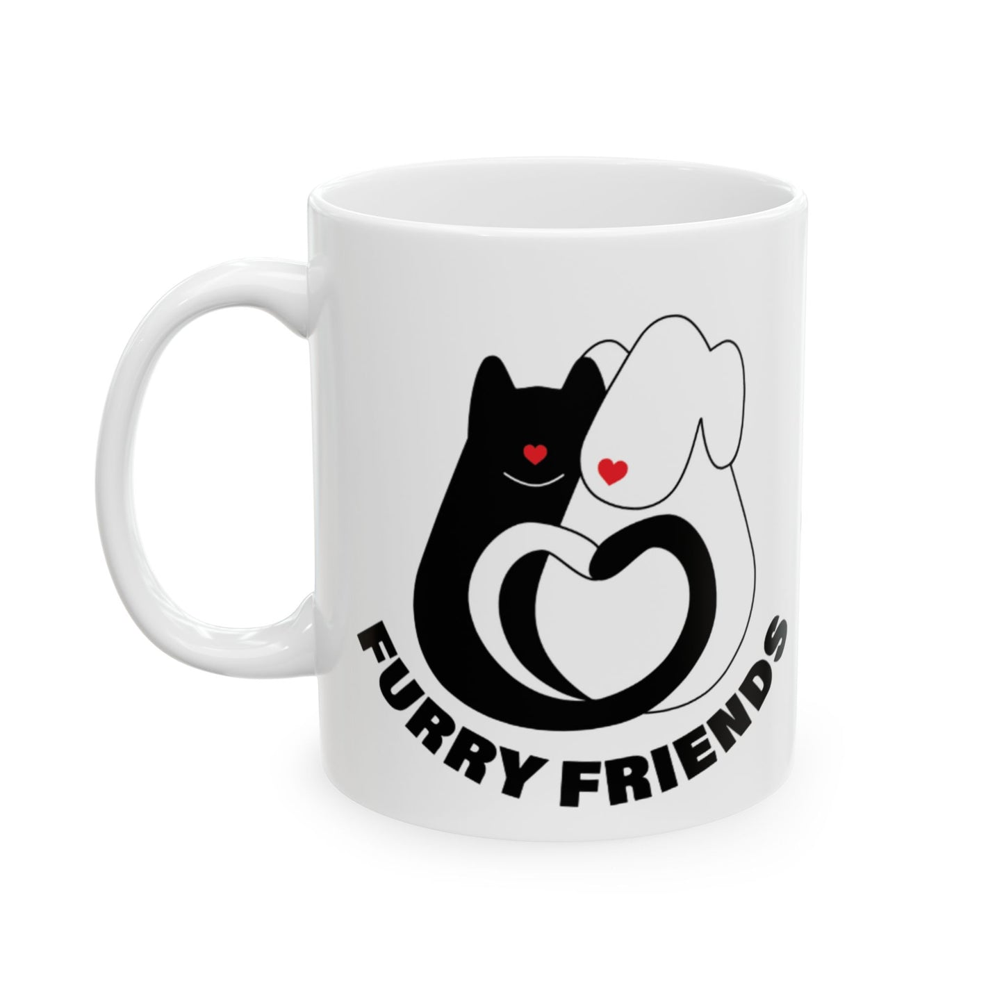 Furry Friends Humane Coffee Mug (11oz/15oz)
