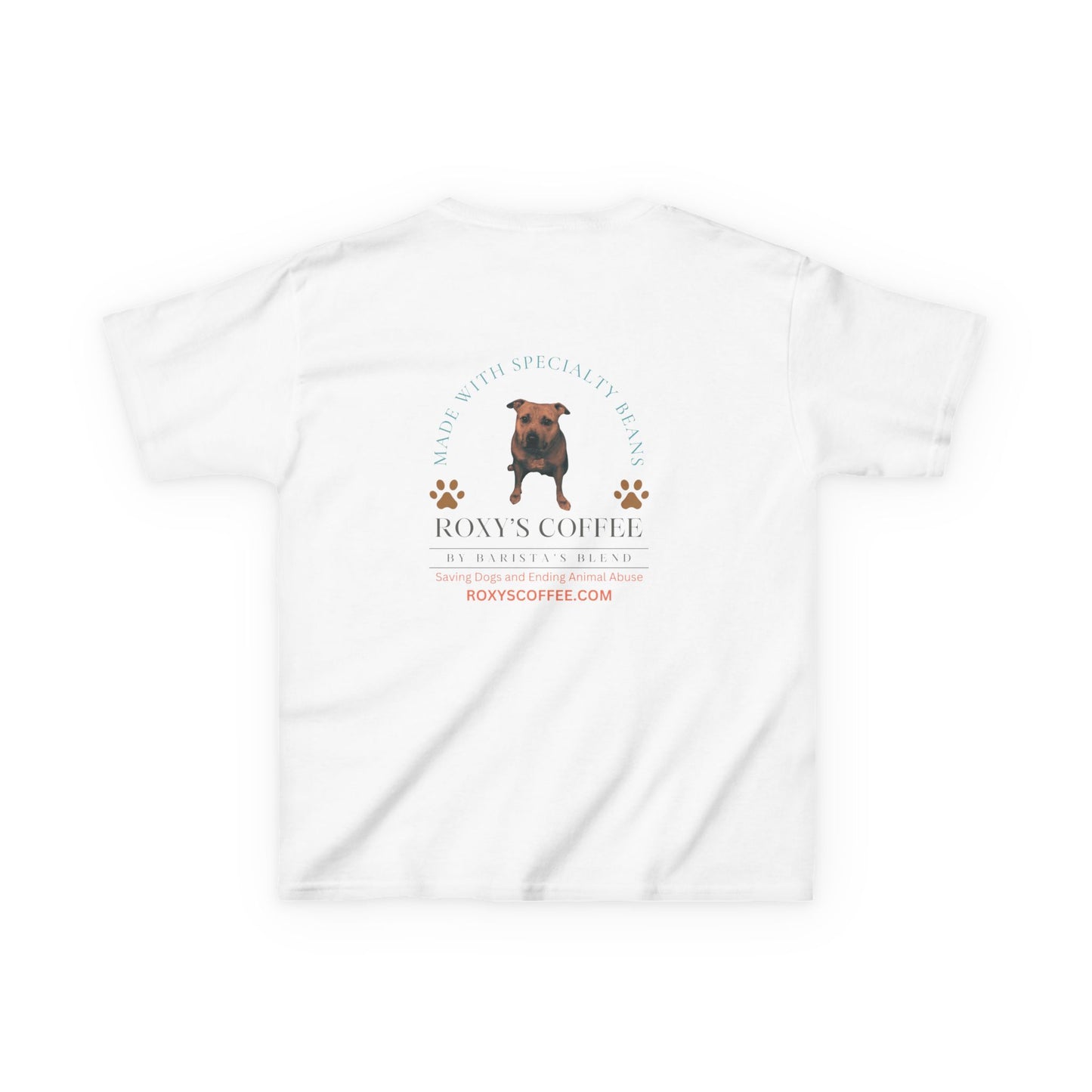 Kids Heavy Cotton™ Tee - 'Be Their Voice' Dog Lover's Tee