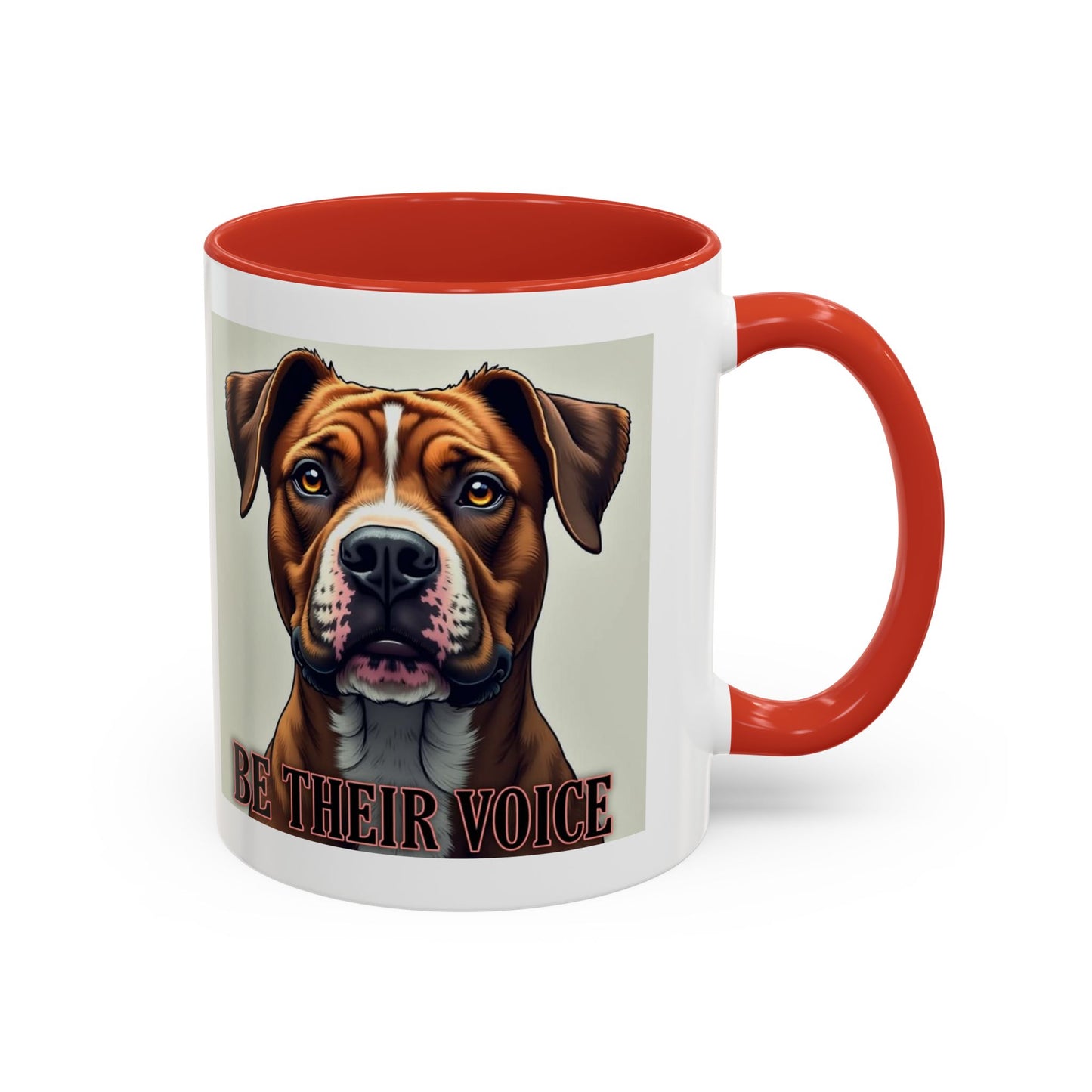Be Their Voice Dog Lover Coffee Mug - 11oz  Perfect Gift for Dog Parents