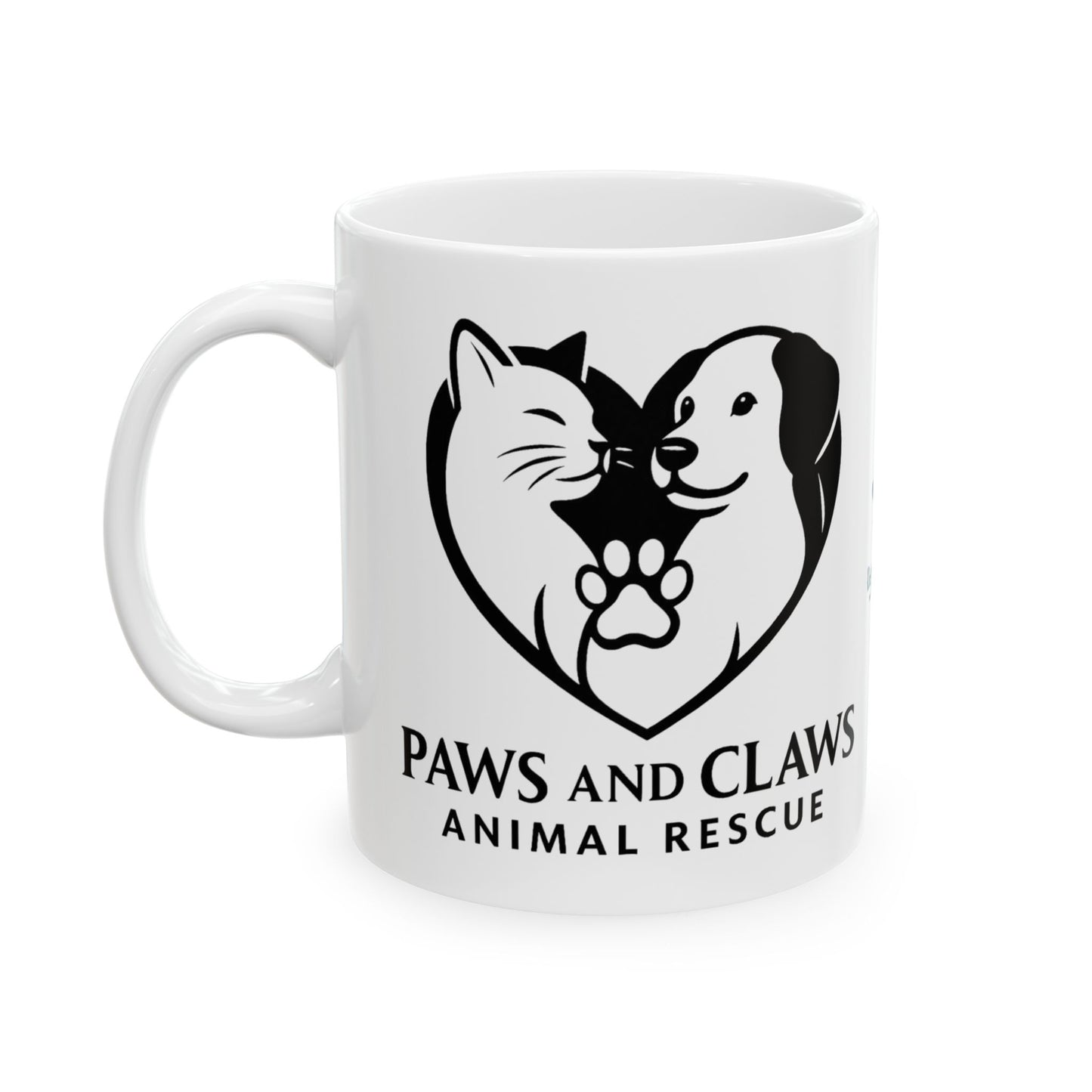 Paws & Claws Animal Rescue Ceramic Mug