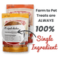 Turkey & Chicken Chip Dog Treat Duo | Single-Ingredient Poultry Treats for Dogs