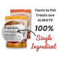 Turkey & Chicken Chip Dog Treat Duo | Single-Ingredient Poultry Treats for Dogs