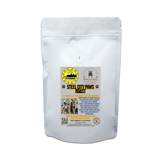 Steel City Paws Roast - Paws Across Pittsburgh (PA) - Breakfast Blend